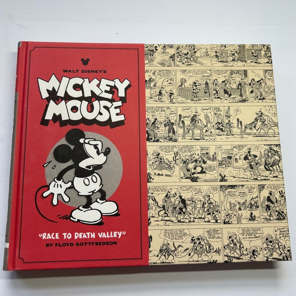 Walt Disney Mickey Mouse Race to Death Valley Floyd Gottfredson Hardcover 2011